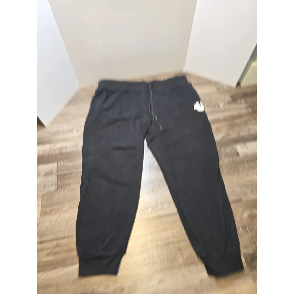 True Religion Sweatpants 2XL Black Logo Joggers            #178